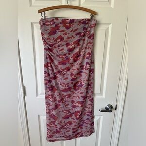 FREE PEOPLE Floral Skirt.